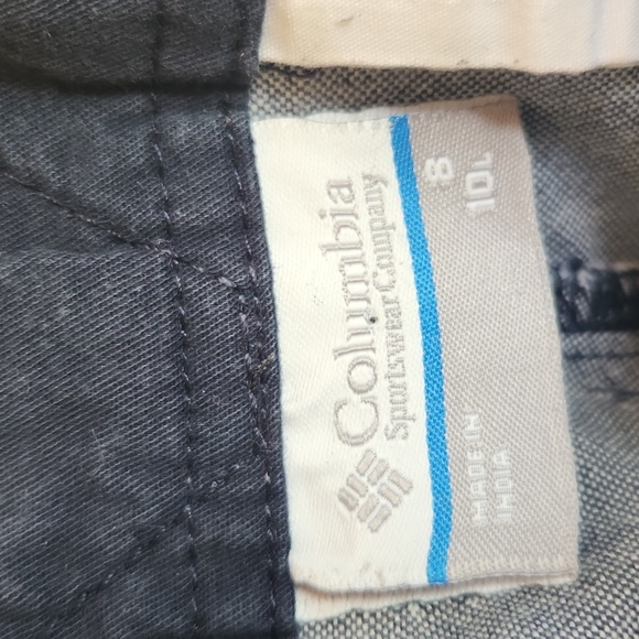 Columbia 100% Cotton Shorts, Size 8/10 L - Picture 4 of 5